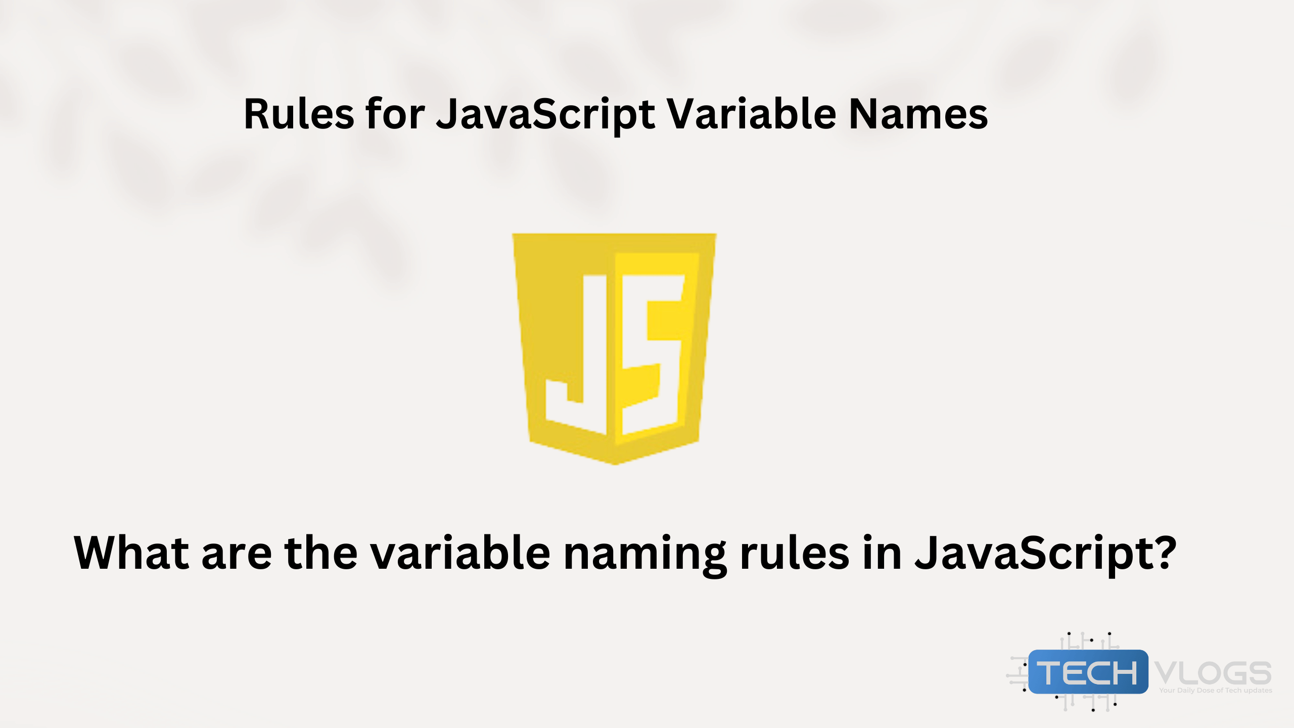 JavaScript Variable